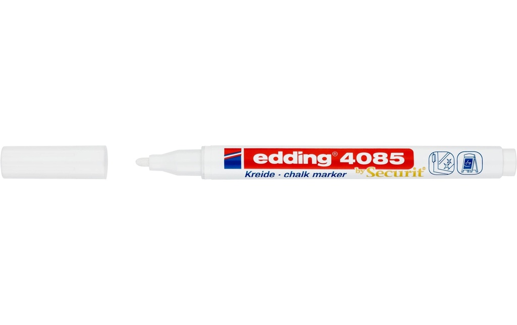 EDDING Marqueur craie 4085 blanc