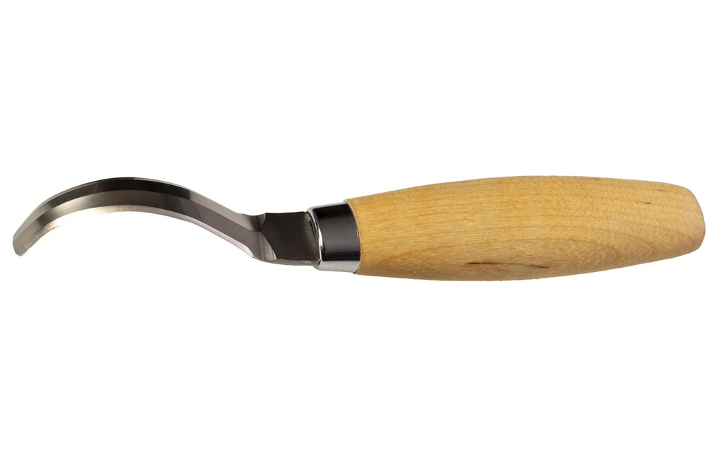 morakniv Couteau de survie Woodcarving Hook 163 Double Edge, Birkenholz