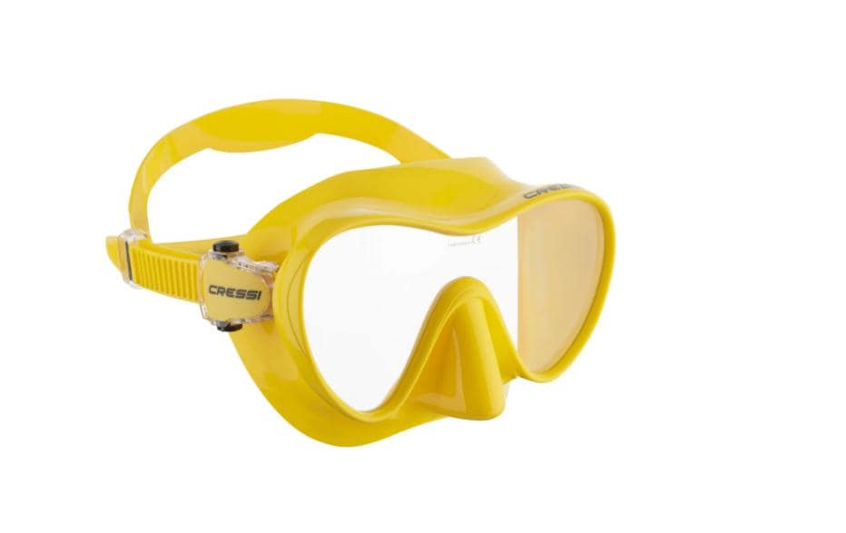 CRESSI Masque de plongée F1 Jaune