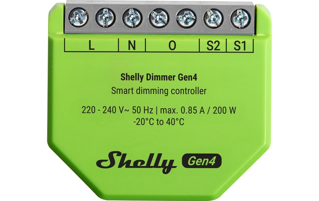 Shelly Actionneur de variateur WiFi Dimmer Gen4