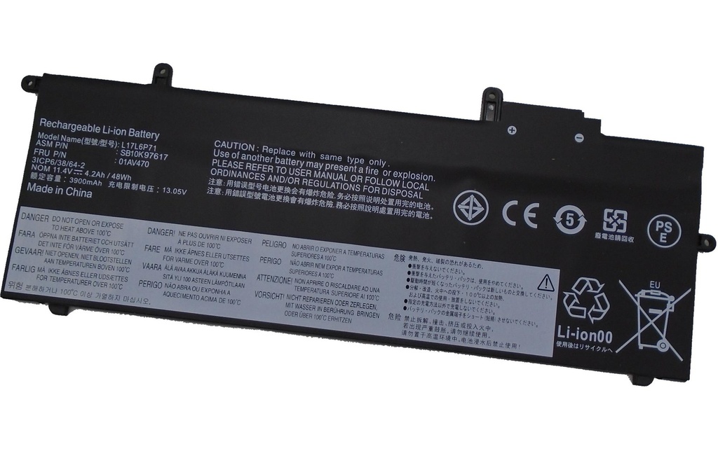Vistaport Batterie pour Lenovo Thinkpad X280/A285