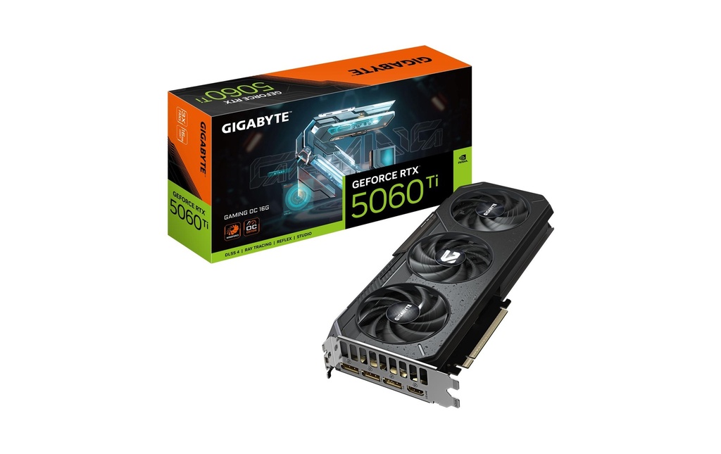 Gigabyte Carte graphique GeForce RTX 5060 Ti GAMING OC 16G