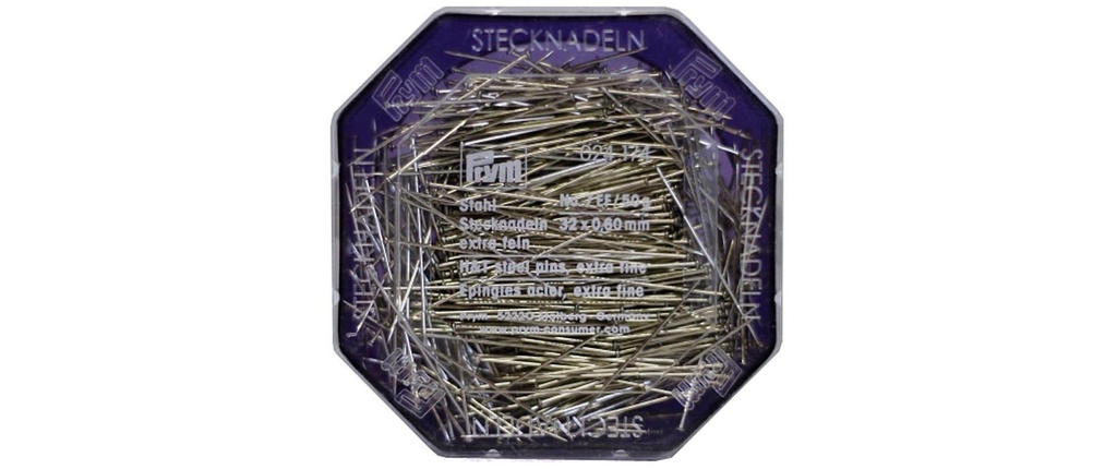 Prym Épingle Ø 0.6 mm x 3.2 cm, 50 g, acier