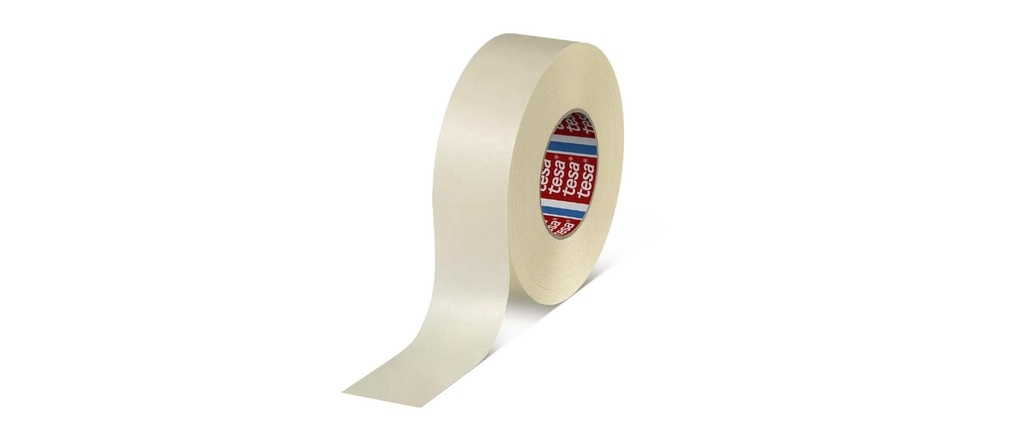 tesa Crêpe support papier lisse CHAMOIS 25 mm x 50 m