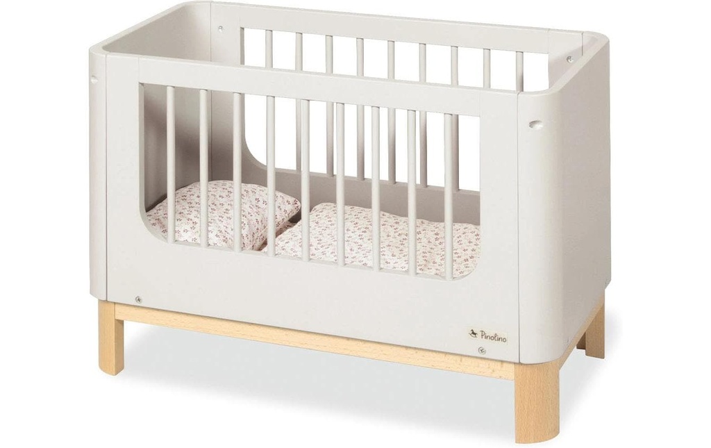 Pinolino Meubles pour poupées Malea, 4 pcs. MDF hêtre beige laqué transparent