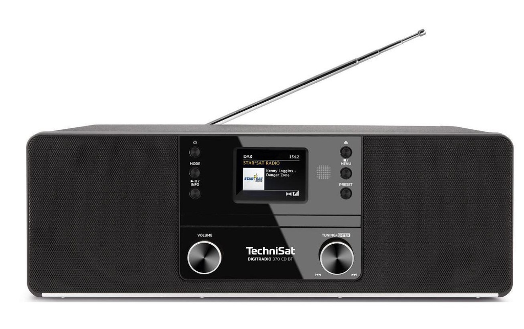 Technisat Radio DAB+ DigitRadio 370 CD BT Noir