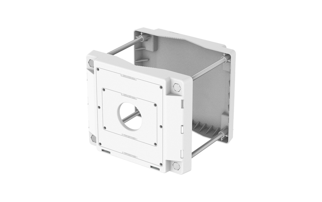 Hanwha Vision Fixation sur mât SBP-150PMW Blanc 1 Pièce/s