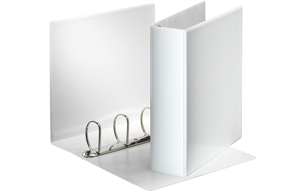 Esselte Classeur à anneaux 8.6 cm, Blanc