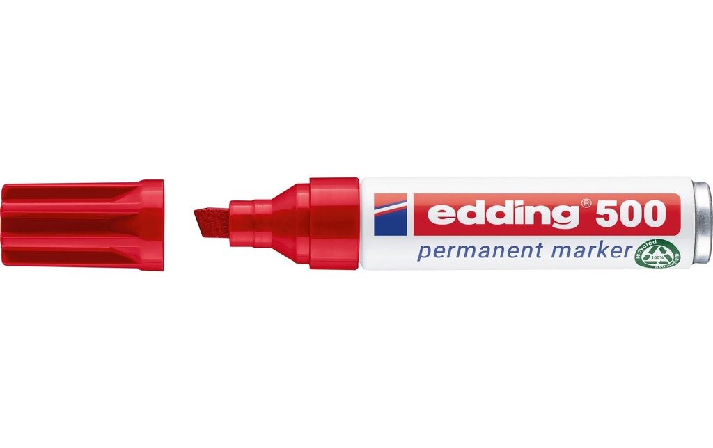 EDDING Marqueur permanent 500 rouge