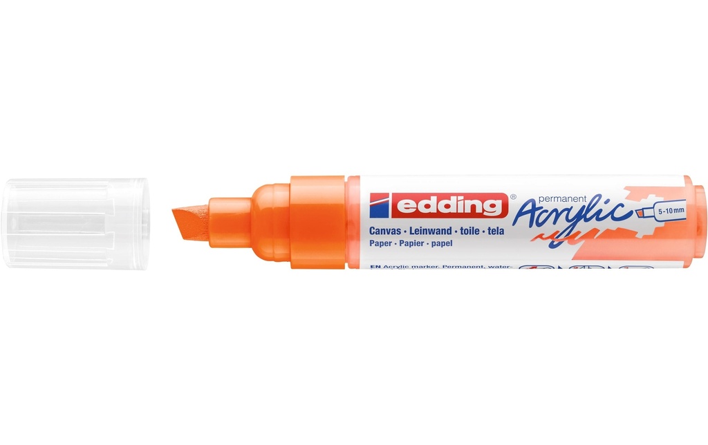 EDDING Marq. acryl. 5000 l. orange fl