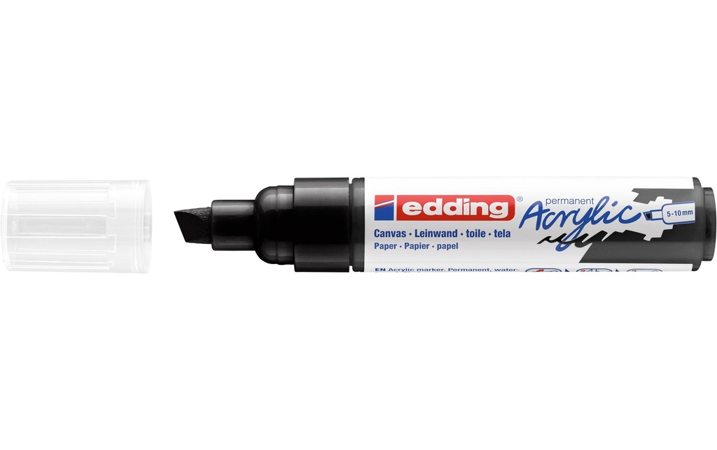 EDDING Marq. acryl. 5000 l. noir