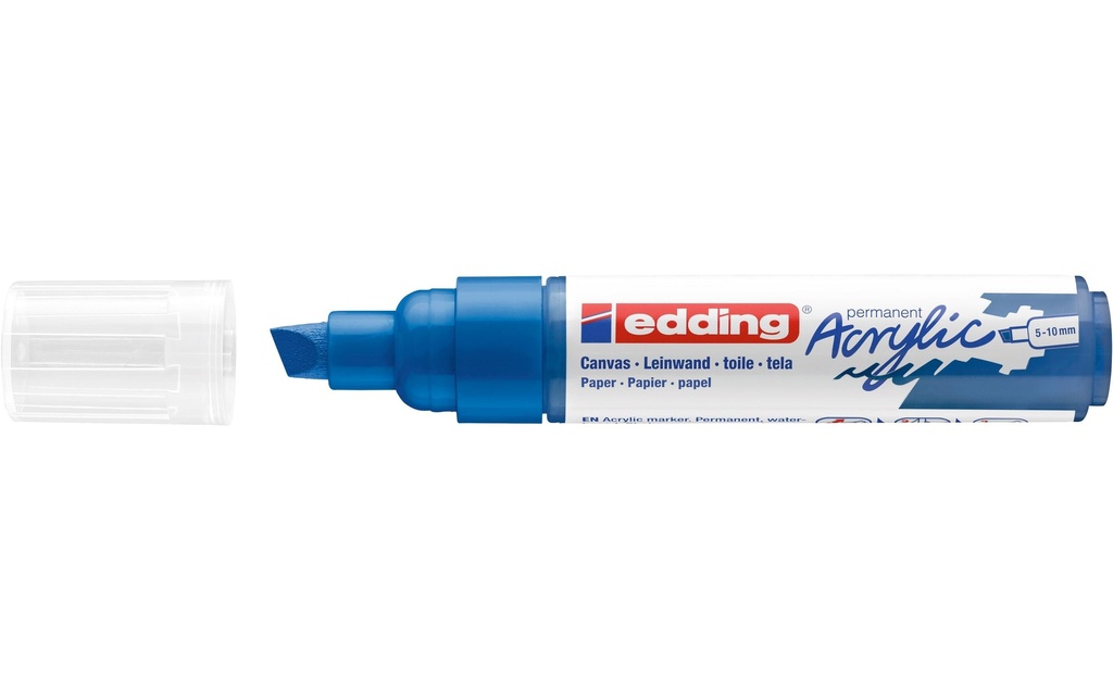 EDDING Marq. acryl. 5000 l. bleu gent