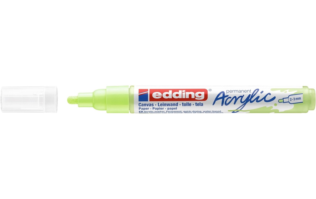 EDDING Marq. acryl. 5100 m. vert past