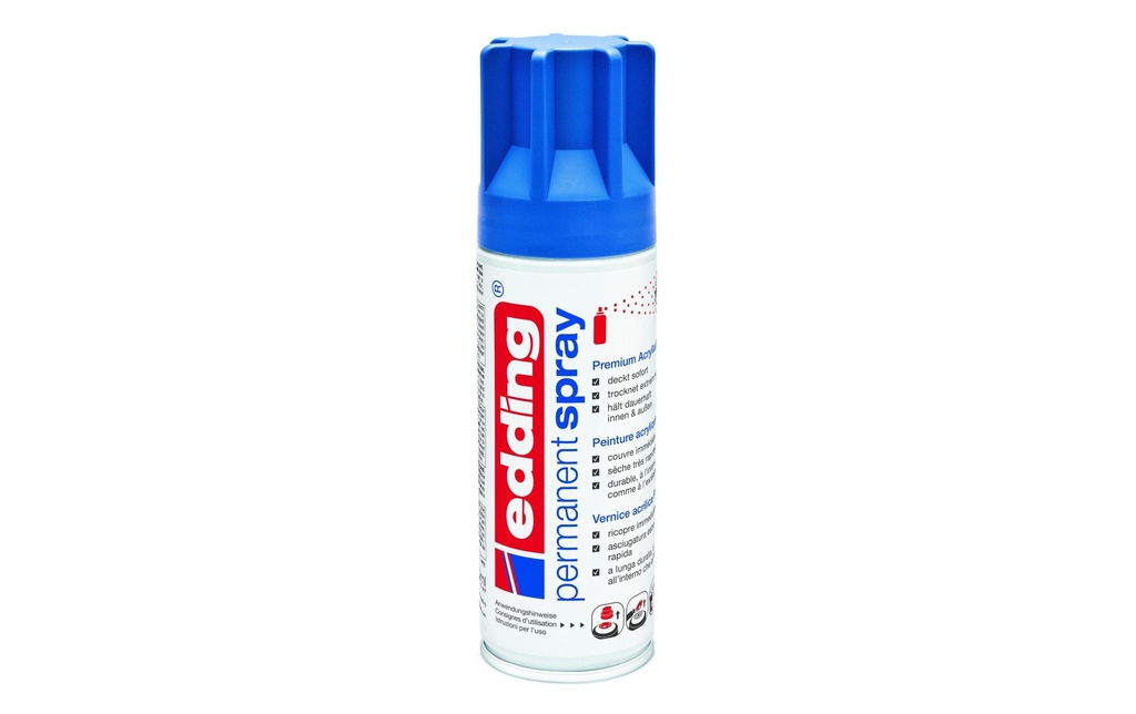 EDDING Acrylla.Spray satiné matt bleu (200 pces)