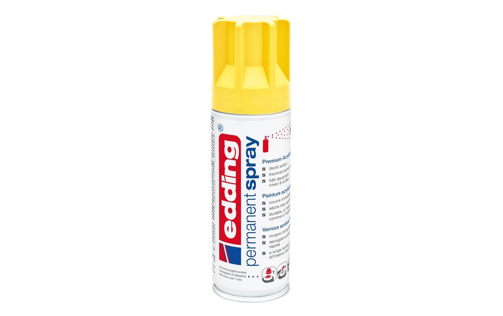 EDDING Acrylla.Spray satiné matt jaun (200 pces)