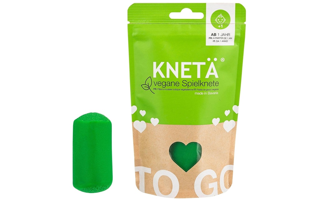KNETÄ Pâte à modeler ludique végétalienne Vert 100 g