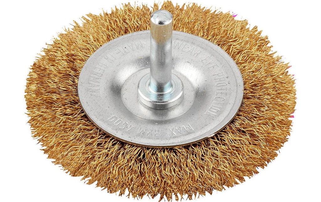 kwb Kits de brosses circulaires 75 mm Laiton, fin