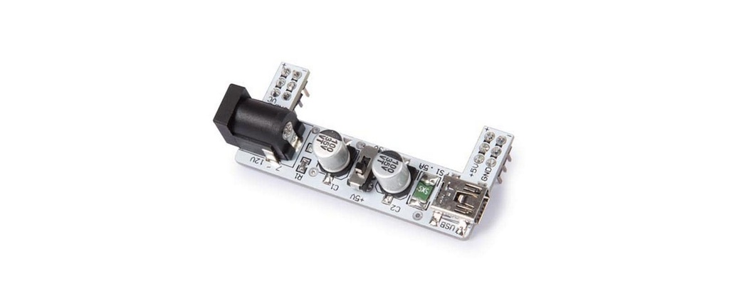 Whadda Régulateur de tension DC-DC 2 canaux, 3.3 V / 5 V