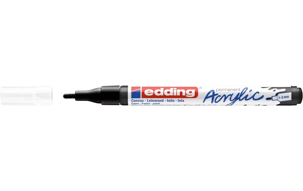 EDDING Marq. acryl. 5300 f. noir