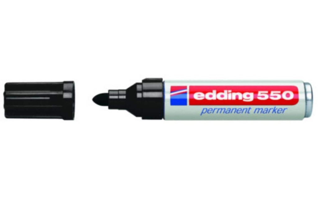 EDDING Marqueur permanent 550 noir