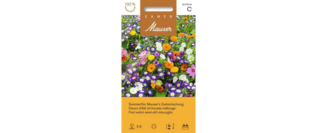 Samen Mauser Semence Summerflor Mauser's Gala Mixture