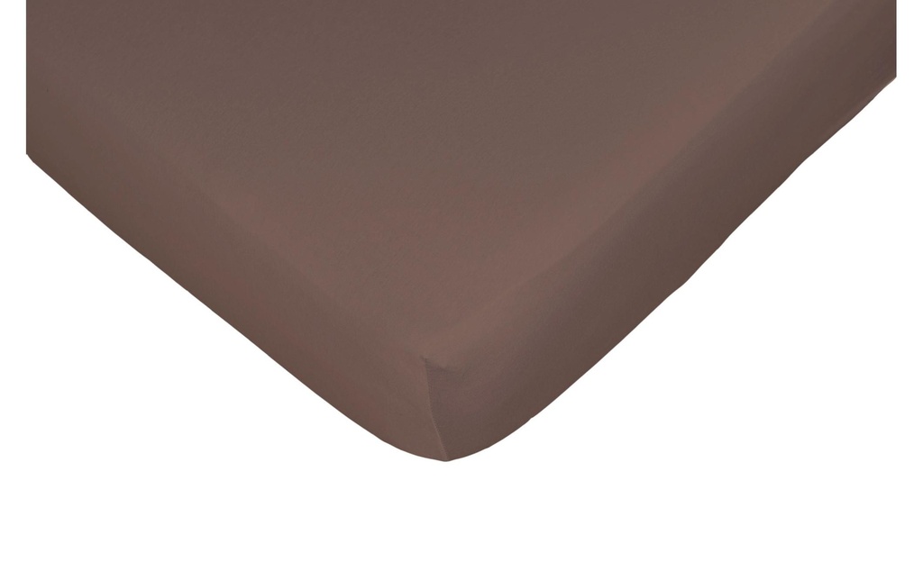 Night Fashion Drap-housse Jerry 140-160 x 200 cm, brun
