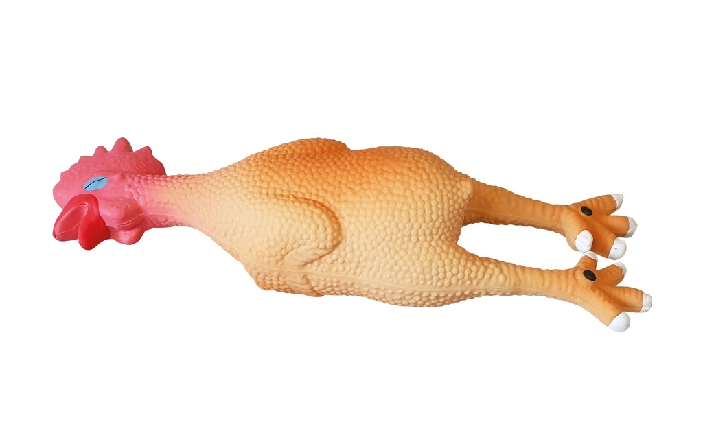 Nobby Poulet en latex, 26 cm