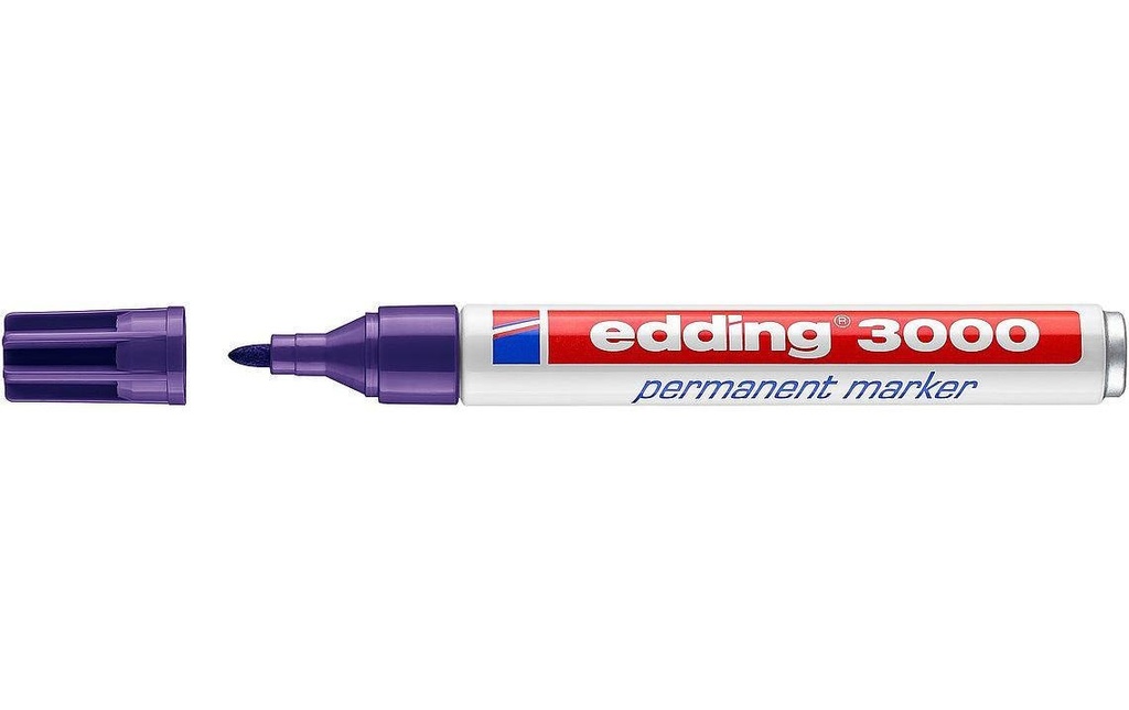 EDDING Marqueur permanent 3000 violet