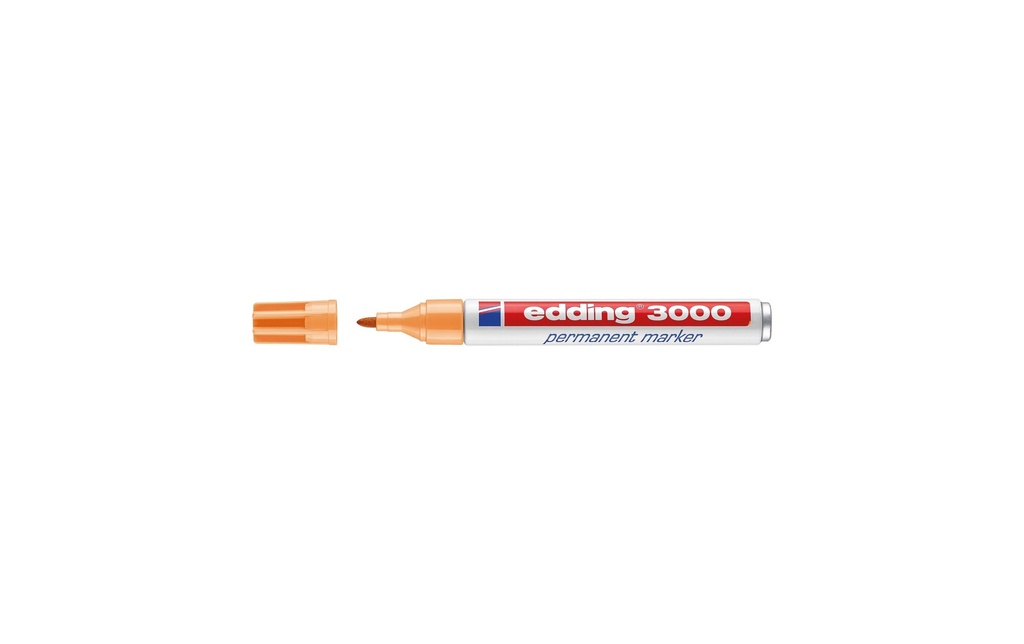 EDDING Marqueur perm.3000 orange clai
