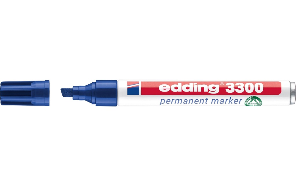 EDDING Marqueur permanent 3300 bleu