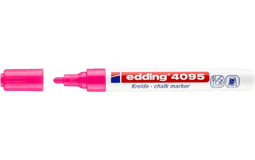 EDDING Marqueur craie 4095 neon pink