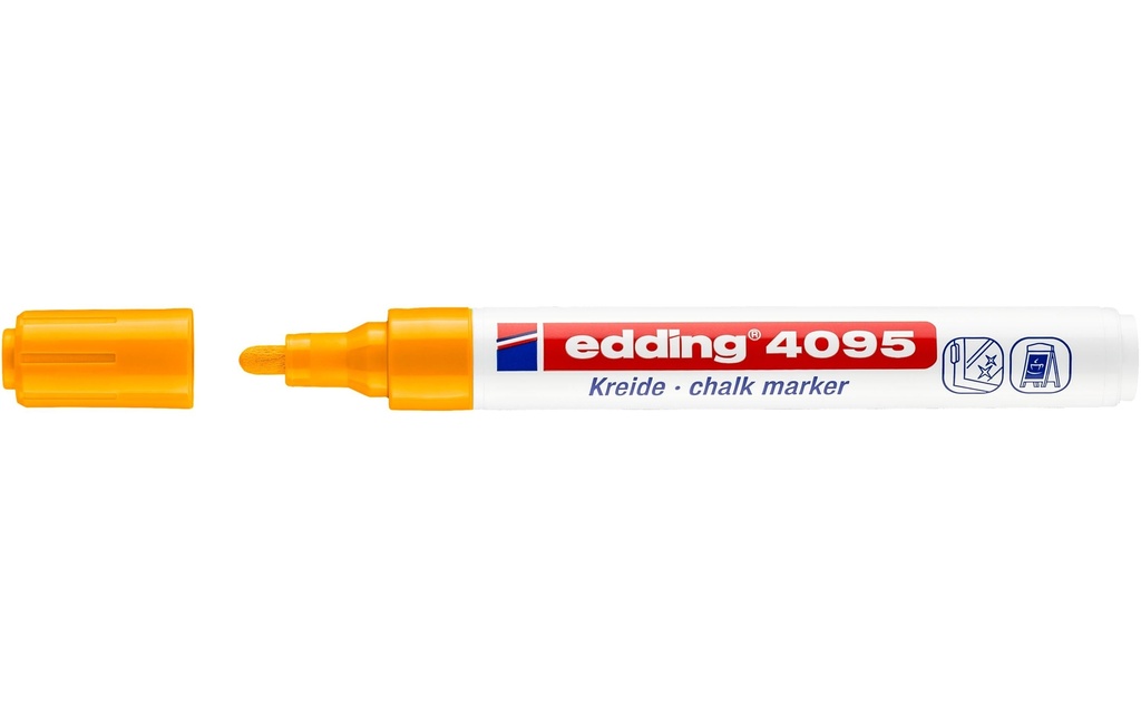 EDDING Marqueur craie 4095 neon oran.