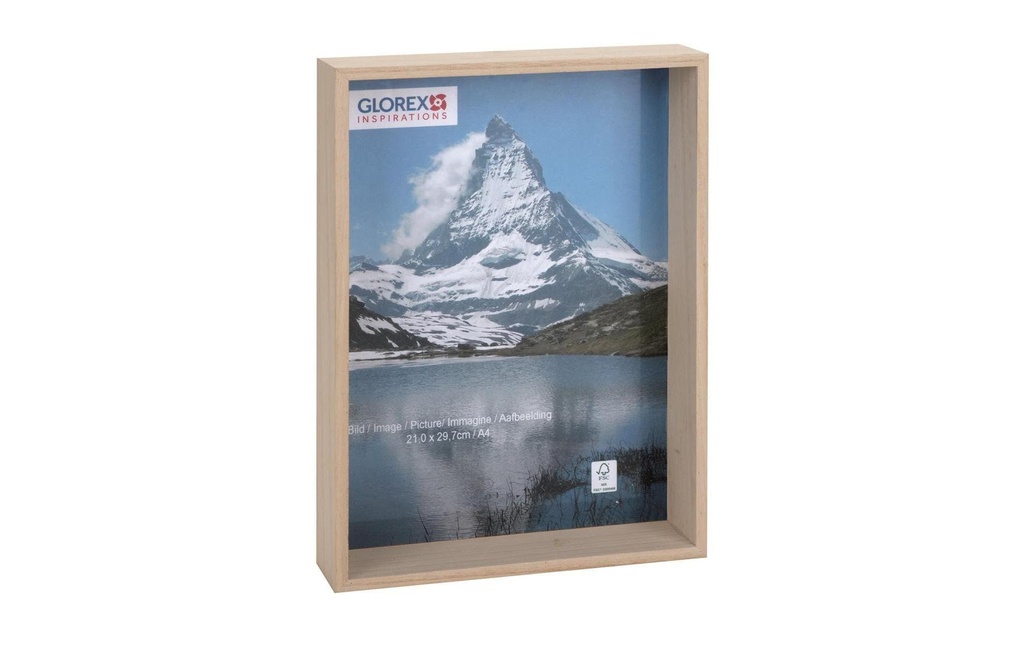 Glorex Article en bois 3D 31.1 x 22.4 x 6.2 cm