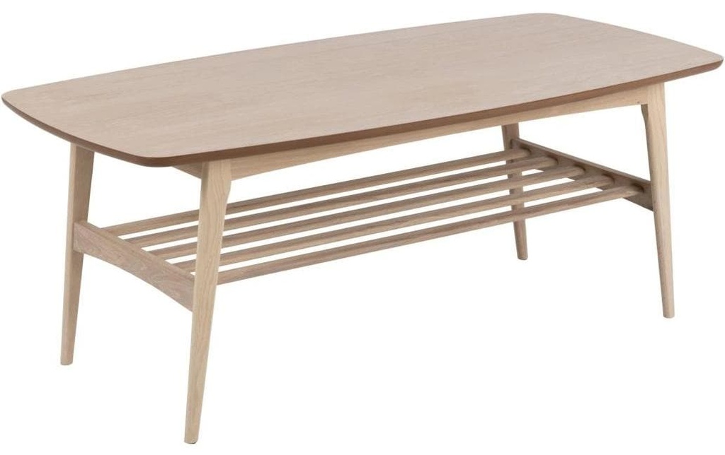 AC Design Table basse Woodstock Chêne, 120 x 60 x 47 cm