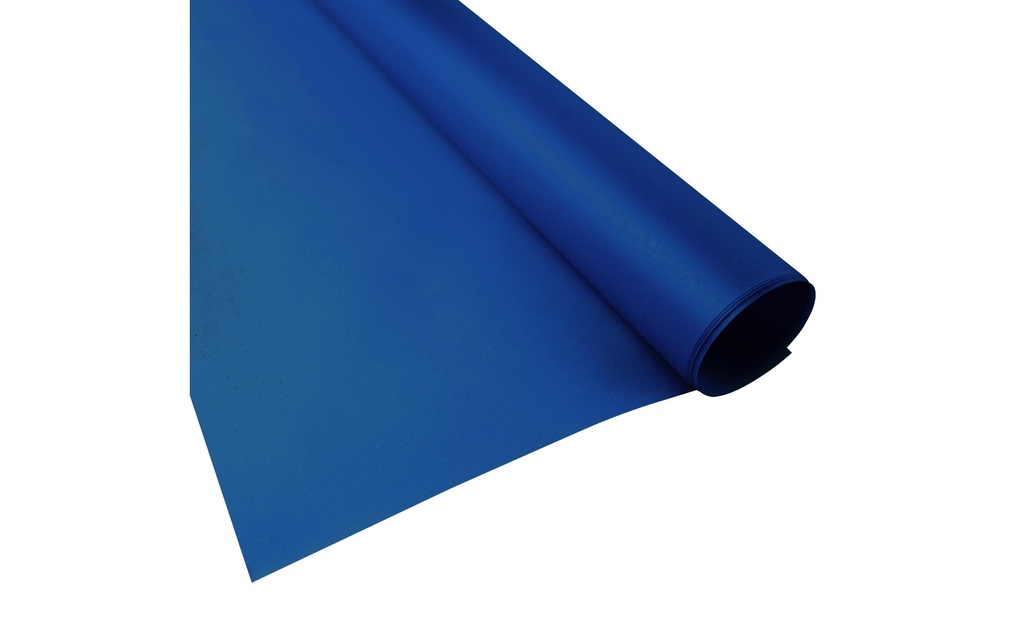 URSUS Papier transparent Uni 50 x 61 cm, 115 g/m², bleu foncé