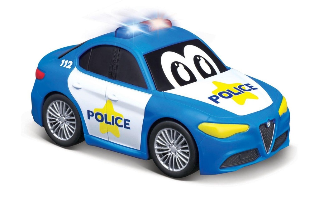 BB Junior Voiture Alfa Romeo Giulia Police Light & Sound