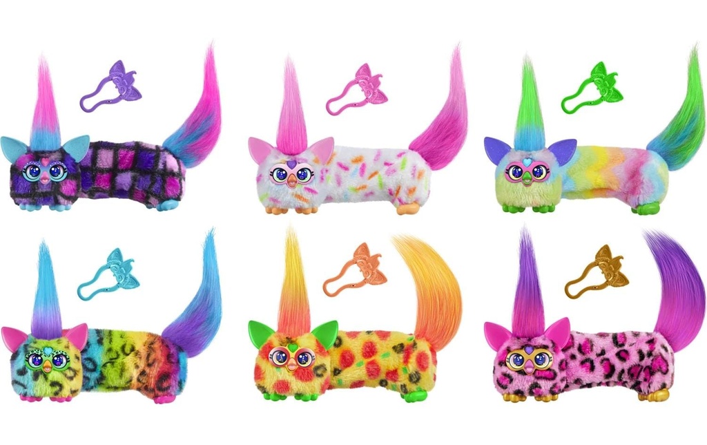 Furby Peluche musicale de Dj Furblet 6 fois ass., jouet musical