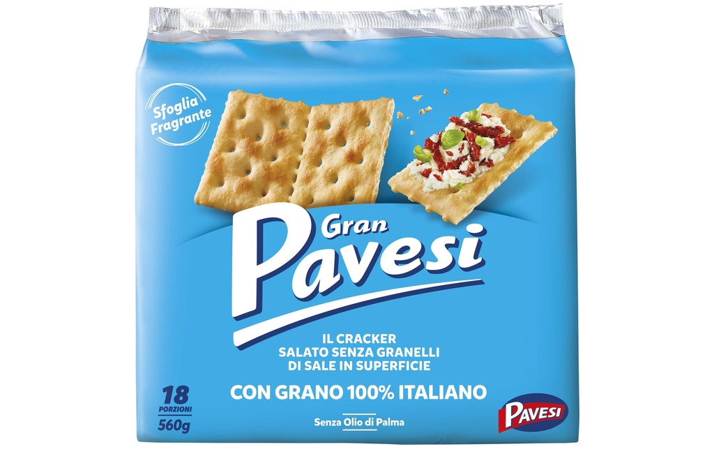 Gran Pavesi Apéritif Crackers nature 560 g
