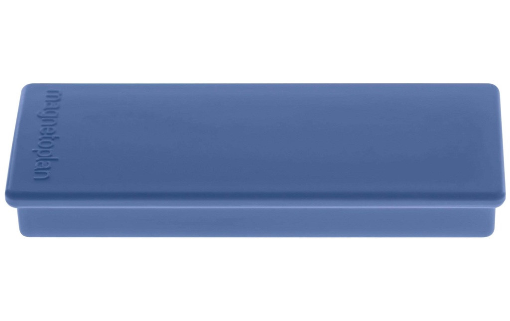 Magnetoplan Aimant Rectangle Bleu foncé, 10 Pièce/s