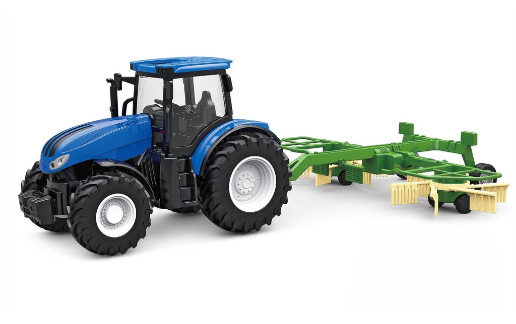 Amewi Tracteur avec andaineur rotatif RTR, 1:24