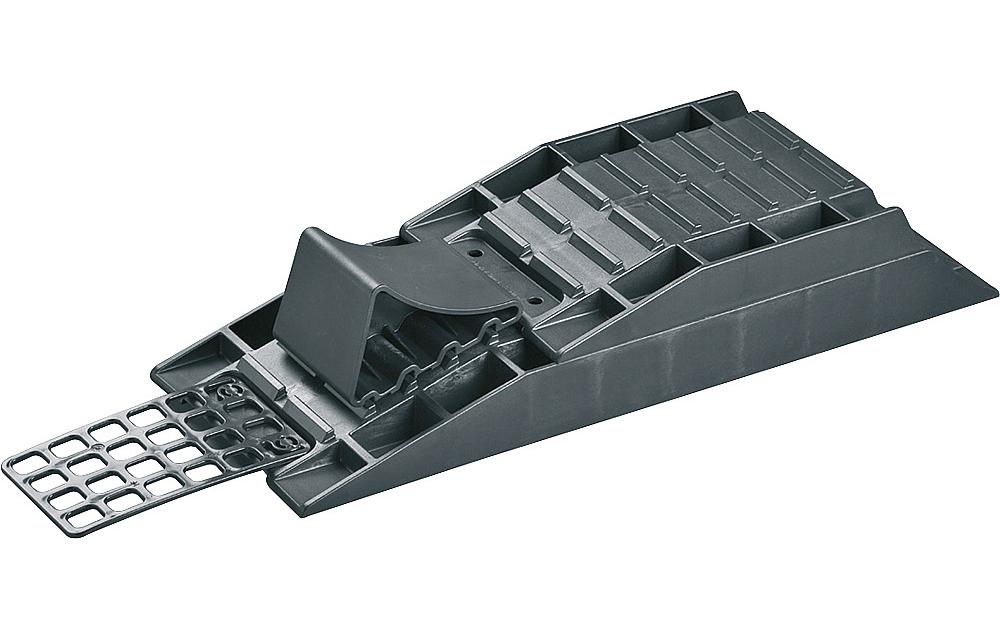 froli Cale d'accès pour caravane en 4 parties Noir