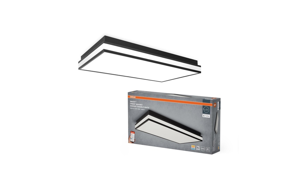 OSRAM Plafonnier Aimant SMART+ Orbis 60 x 30 cm, TW