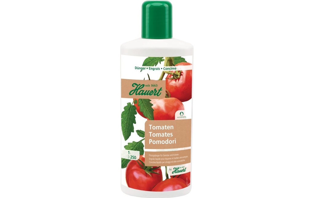 Hauert Engrais liquide Biorga pour les tomates, 1 l