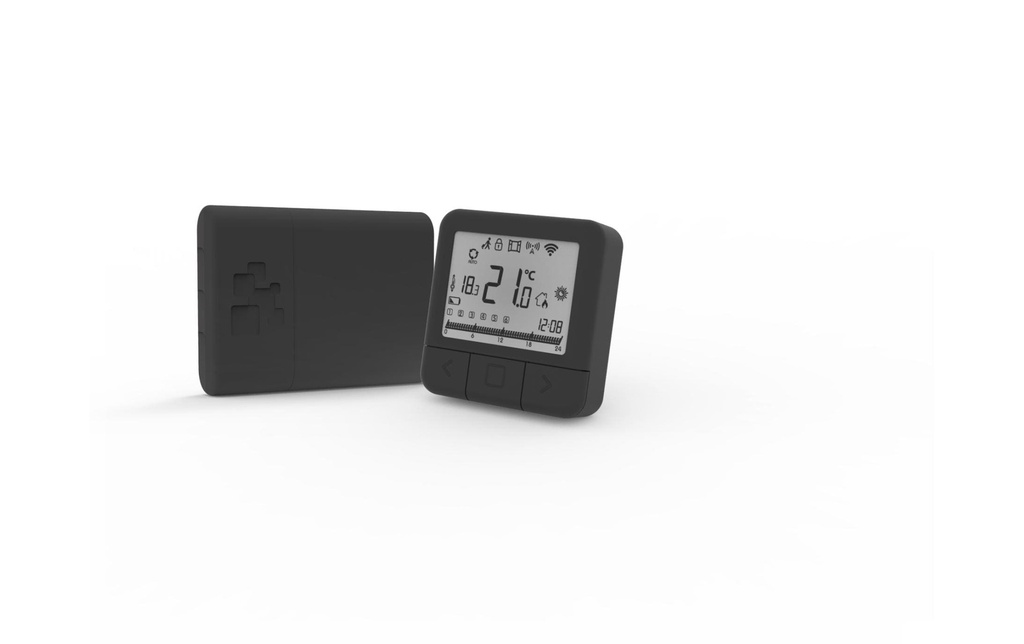 INNGENSO Thermostat numérique IT 201 noir