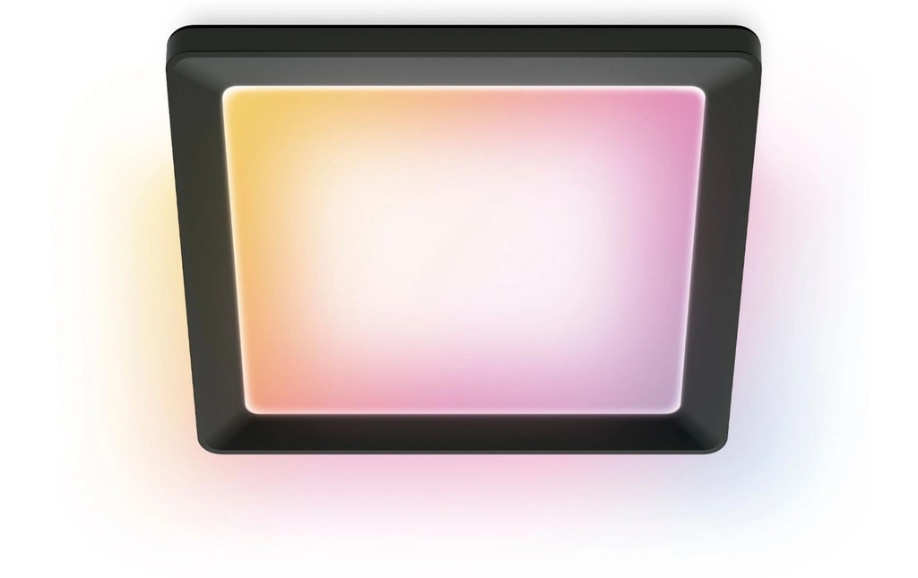 WiZ Luminaire panel carré 12 W noir