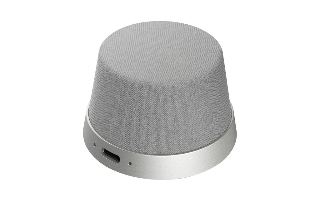 4smarts Haut-parleur Bluetooth SoundForce Gris, Argenté