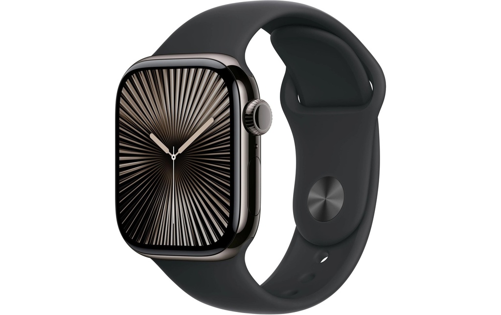 Apple Watch Series 10 42 mm LTE Titanium Jet Black Sport S/M