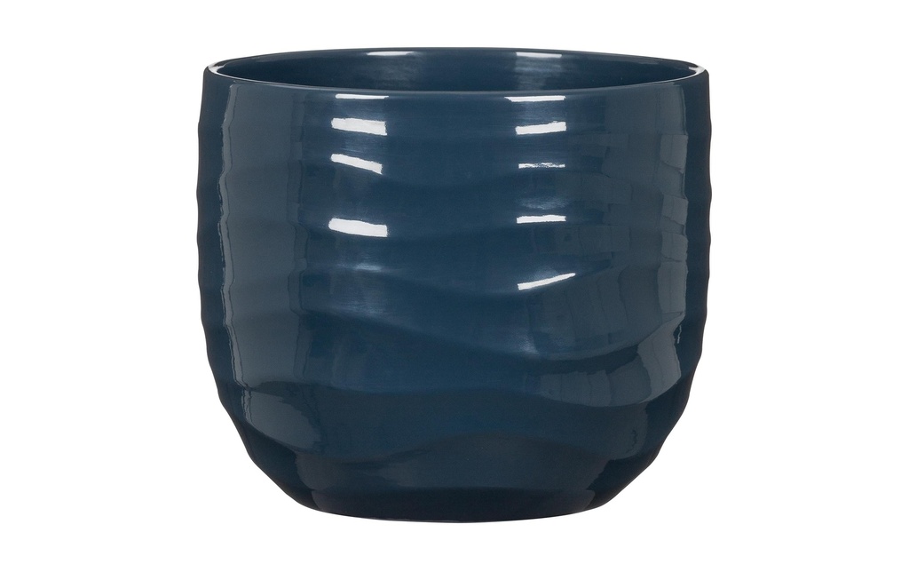 scheurich Pot de fleur Breeze Deep Ocean, 21 cm