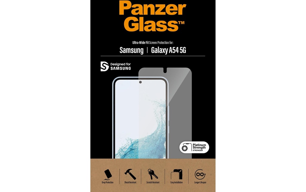 Panzerglass Protection d’écran Ultra Wide Fit Galaxy A54 5G