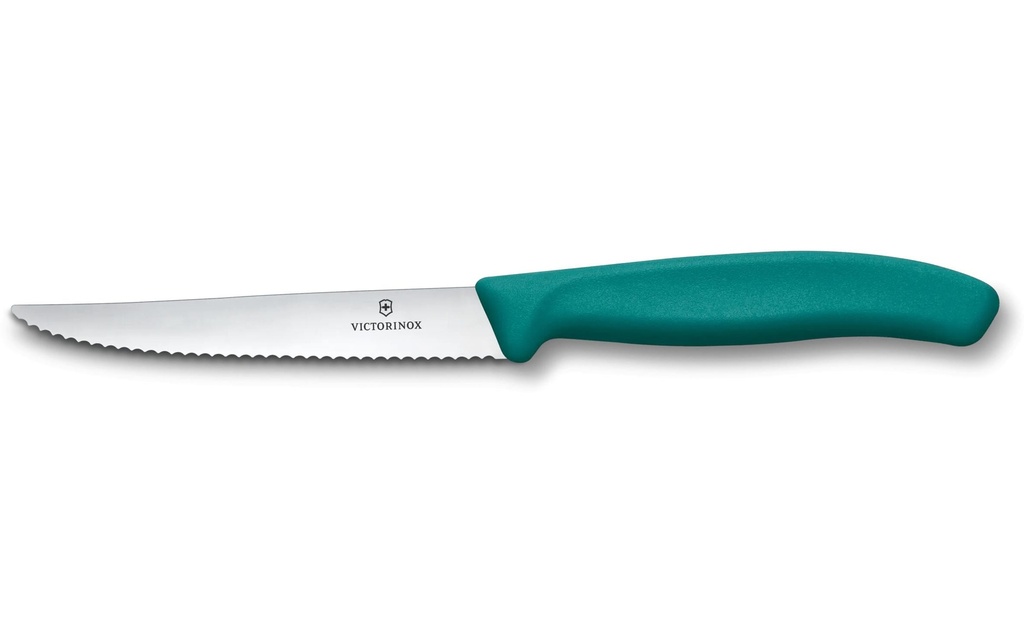 Victorinox Couteau à pizza Swiss Classic, 11 cm, vert